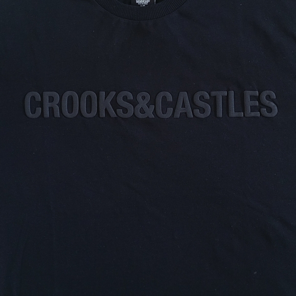 Crooks💰 & Castles🏰 Black🖤 Tee👕 - NWT - Picture 3 of 16